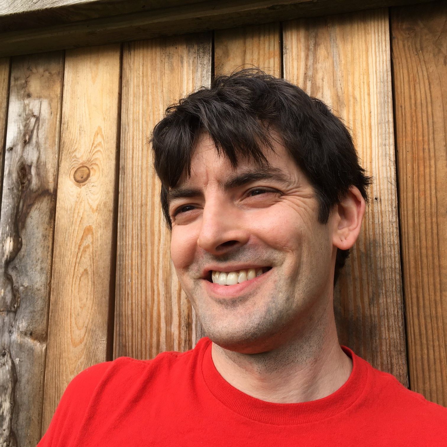 a picture of Adam smiling